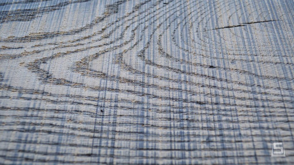 Soest Machinery | Cross-cutter Edge Scraper Effect #3 | For a custom saw effect on industrial panels or planks. View here.