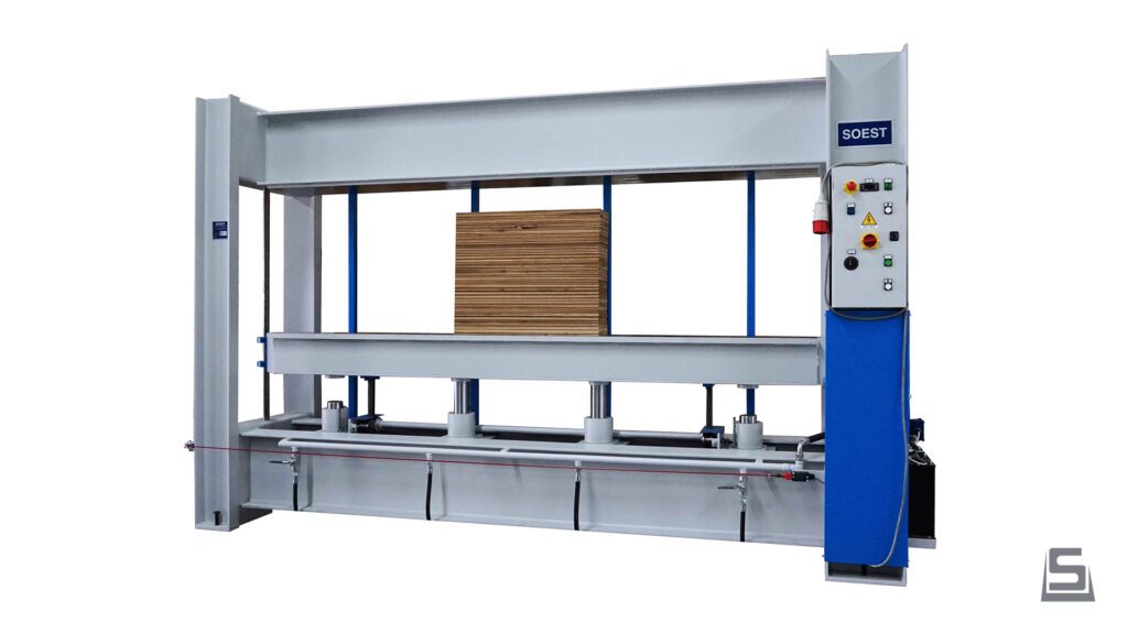 Soest Machinery | Flat press - T #1 | For high-quality industrial material bonding. View here.