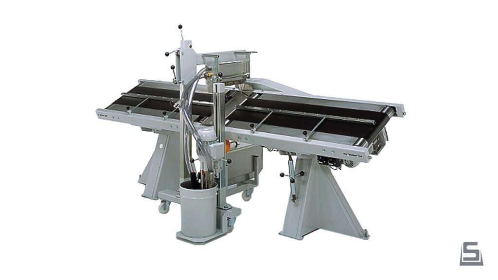 Soest Machinery | Inclined curtain coating machine #1 | For precise industrial curtain coating. View here.