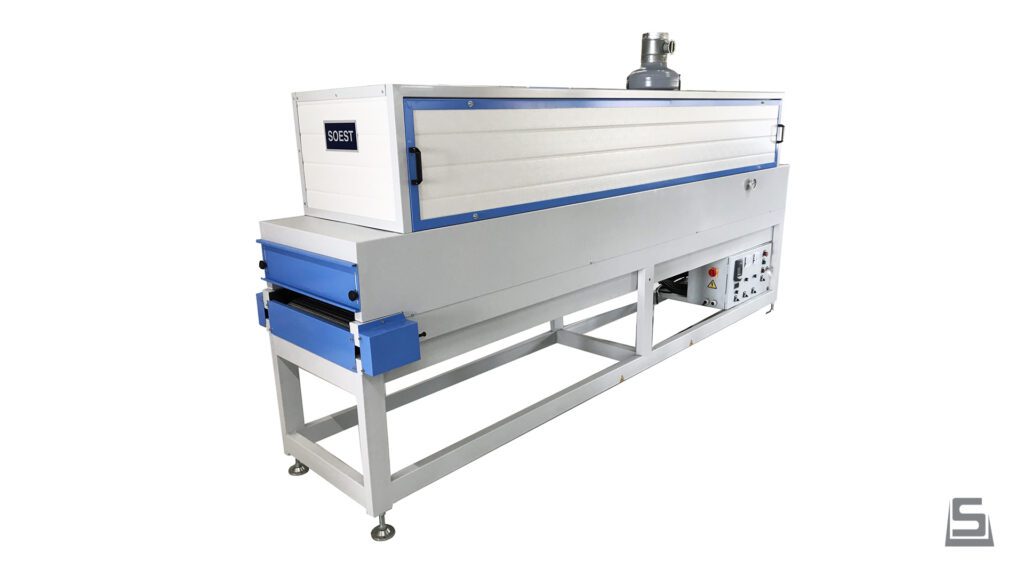 Soest Machinery | Drying tunnel Air and/or IR (Infra-Red) #2 | Cure and dry coatings quickly, ensuring efficient production . View here.