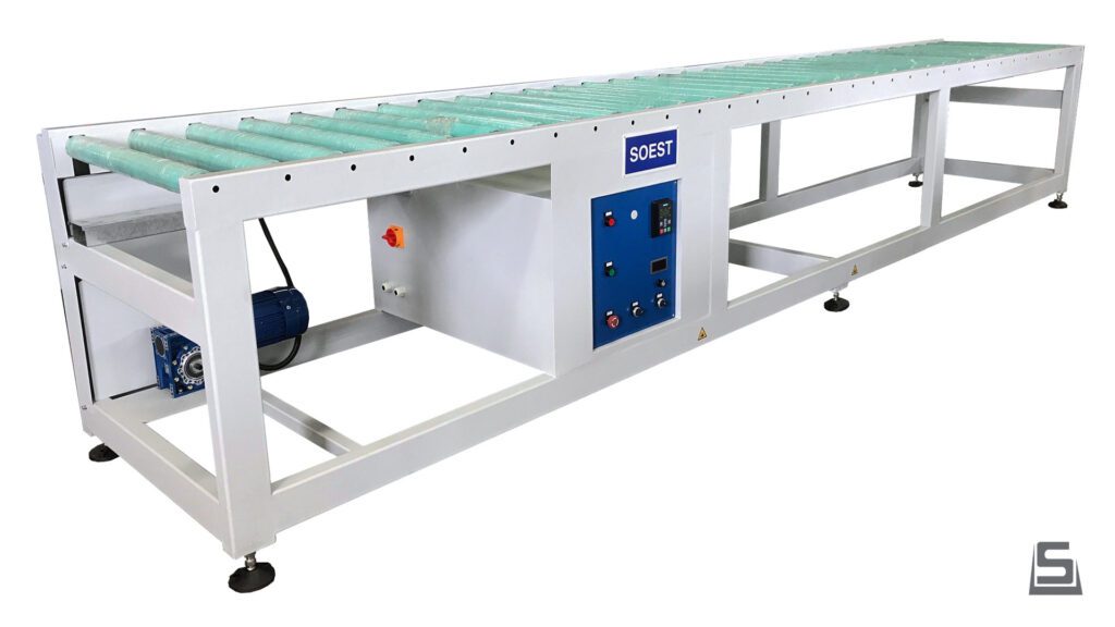 Soest Machinery | Roller conveyor - TR #1 | Transport system for streamlined production. View here.