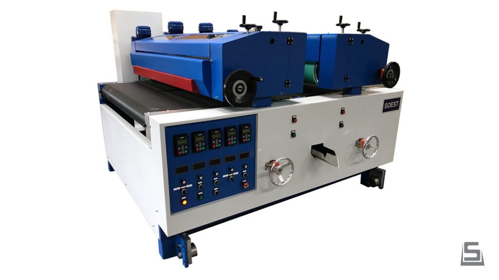 Soest Machinery | Reverse Roller Coater - Close up #6 | For uniform surface coatings, designed for consistent, high-quality application. View here.