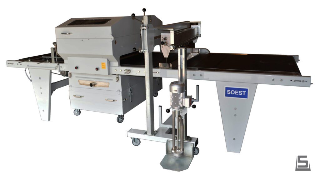Soest Machinery | Spray curtain coating machine #1 | For precise industrial curtain coating. View here.