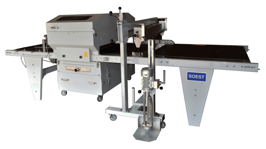 Spray-curtain coating combination – SGC