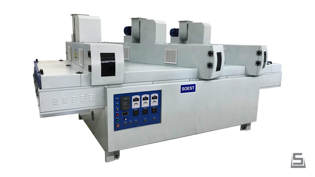 Soest Machinery | Drying tunnel UV (Ultra-Violet) #3 | Cure and dry coatings quickly, ensuring efficient production . View here.