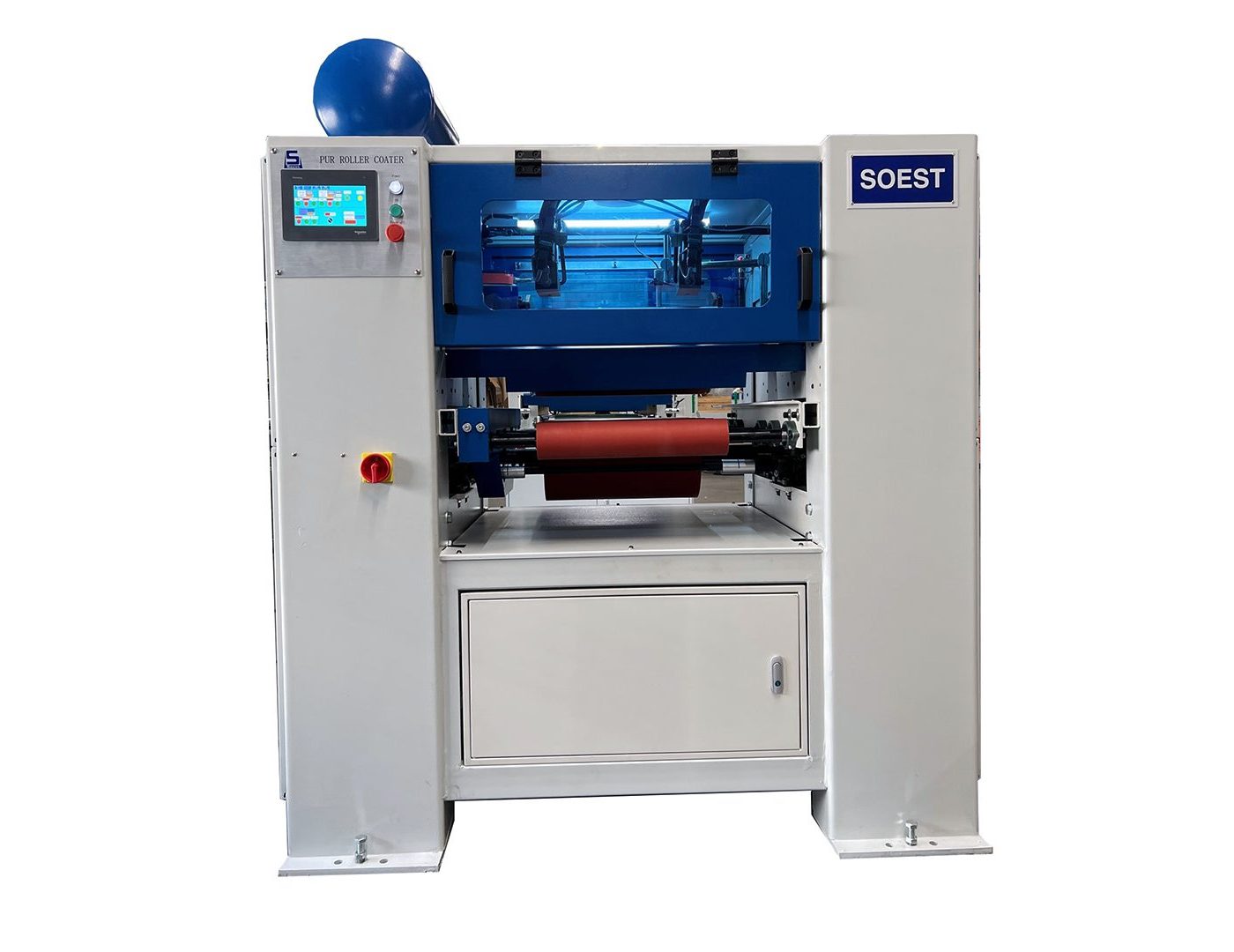 soest-pur-hotmelt-gluing-machine-1 Soest Machinery | Hotmelt roller coaters - PUR #1 | For high-quality industrial material bonding. View here.